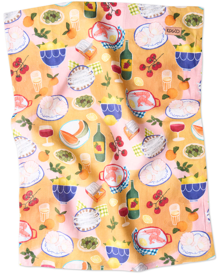Kip & Co Supper Linen Tea Towel