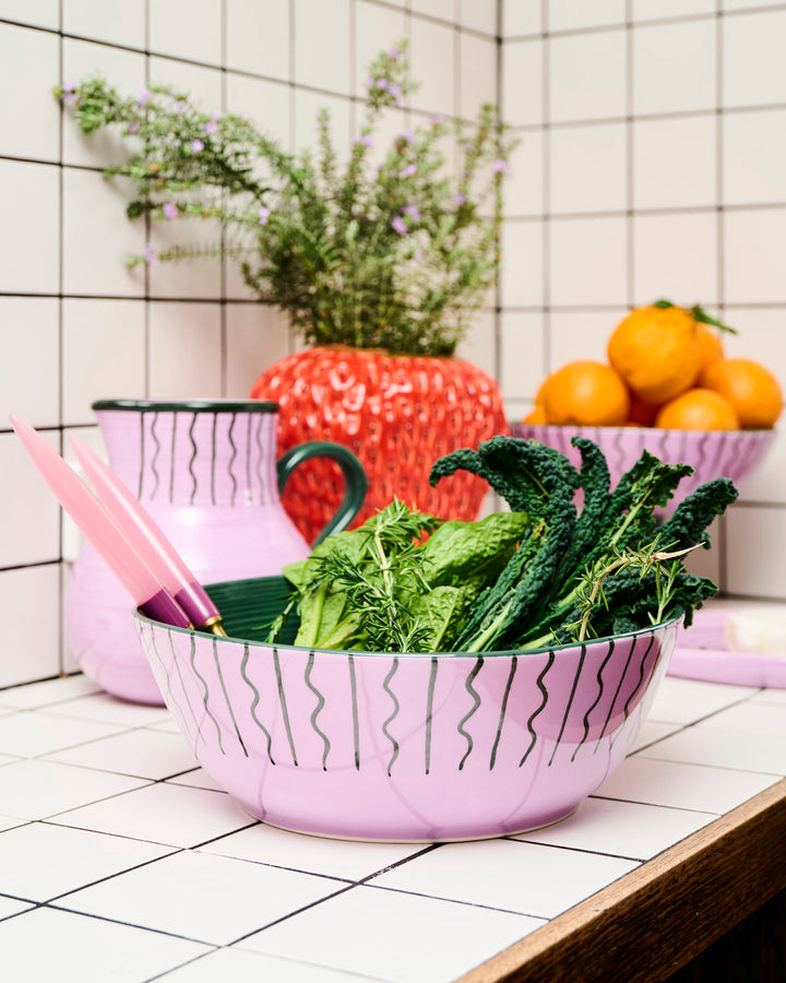 Kip & Co Purple Patch Brasserie Salad Servers