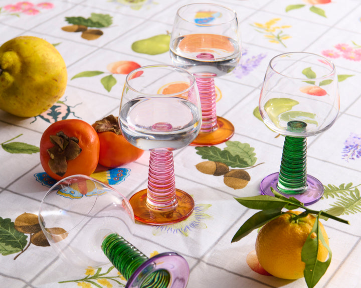 Kip & Co Garden Party Stalk Wine Glass 2P Set