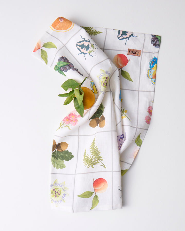 Kip & Co Prairie Linen Tea Towel