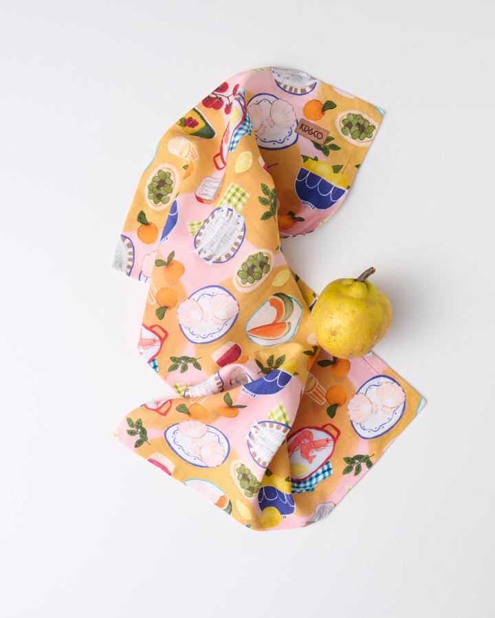 Kip & Co Supper Linen Tea Towel