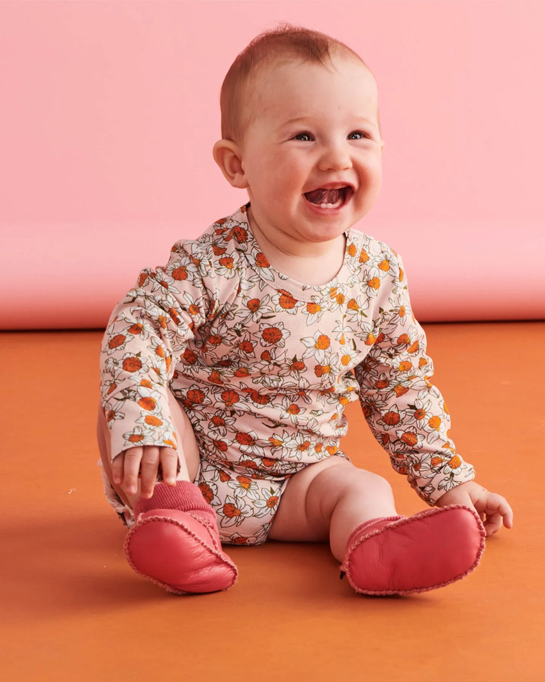 Kip & Co Pinkie Baby Booties