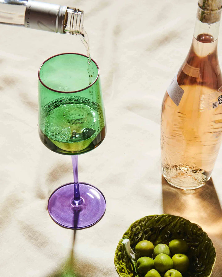 Kip & Co Jaded Vino Glass 2P Set