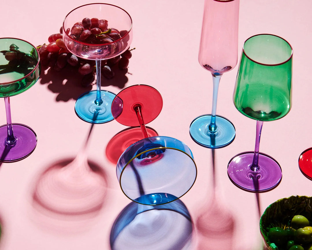 Kip & Co Jaded Vino Glass 2P Set