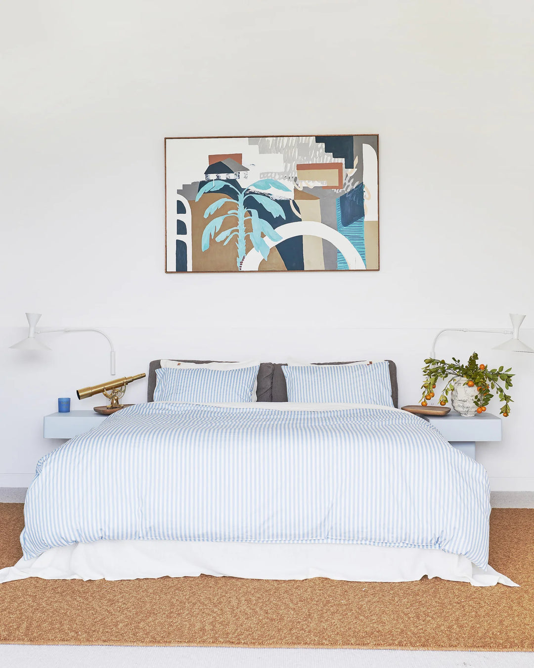 Kip & Co Seaside Stripe Organic Cotton Quilt Cover