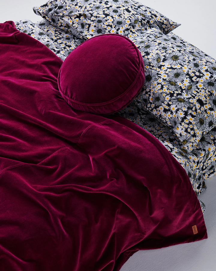 Kip & Co Anemone Velvet Quilt Cover