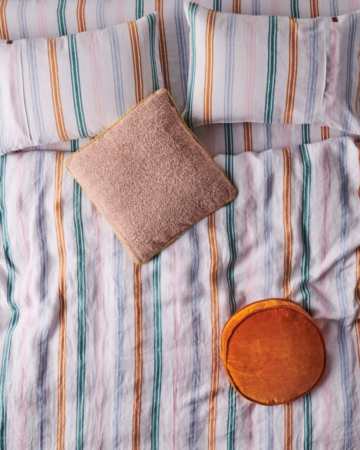 Kip & Co Marmalade Velvet Pea Cushion