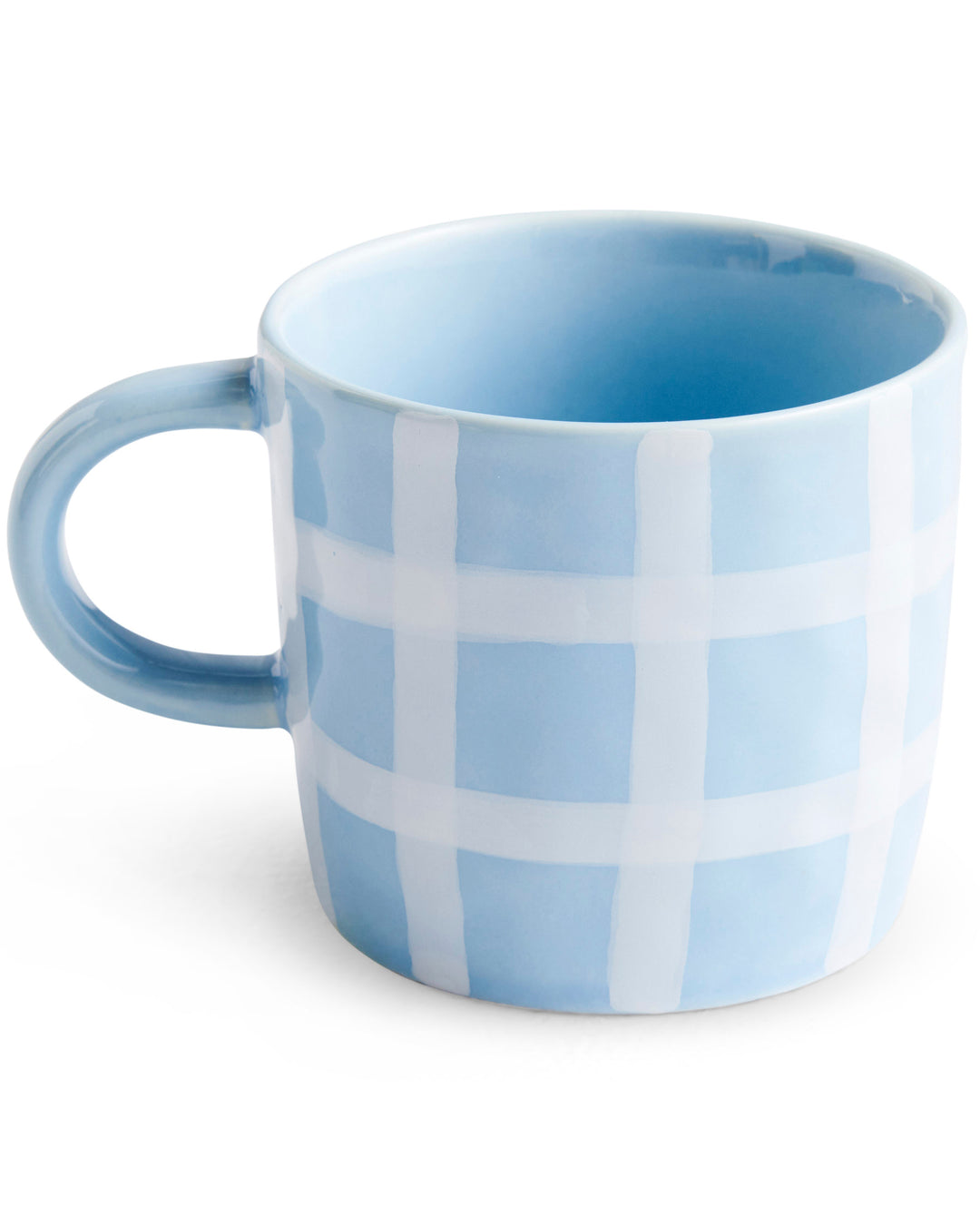 Kip & Co Blue Bird Tartan Mug 2P Set