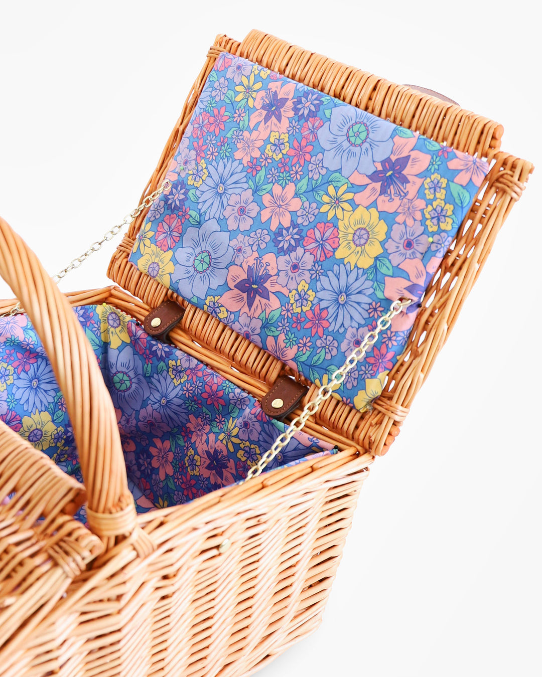 Kip & Co Bunch Of Fun Rattan Picnic Basket