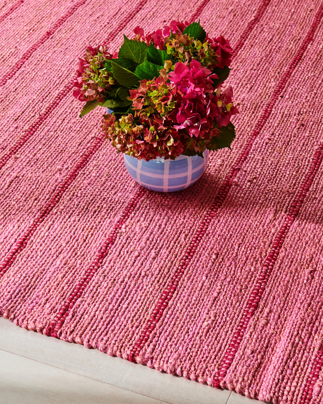 Kip & Co Iced Vovo Stripe Jute Rug