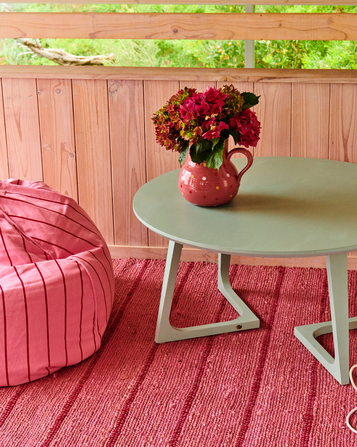Kip & Co Iced Vovo Stripe Jute Rug