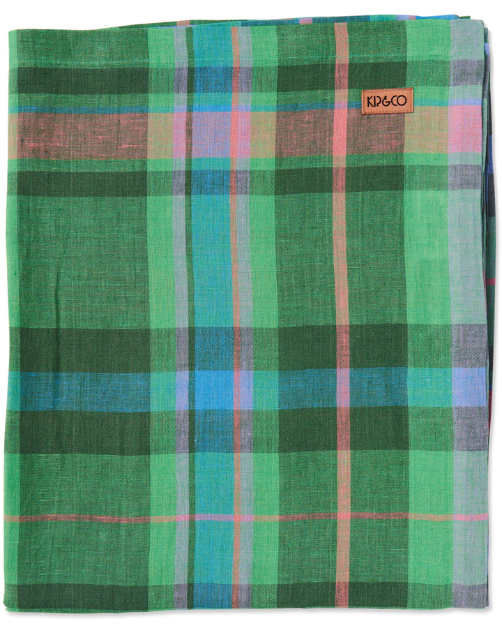 Kip & Co Jewel Of The Nile Tartan Tablecloth