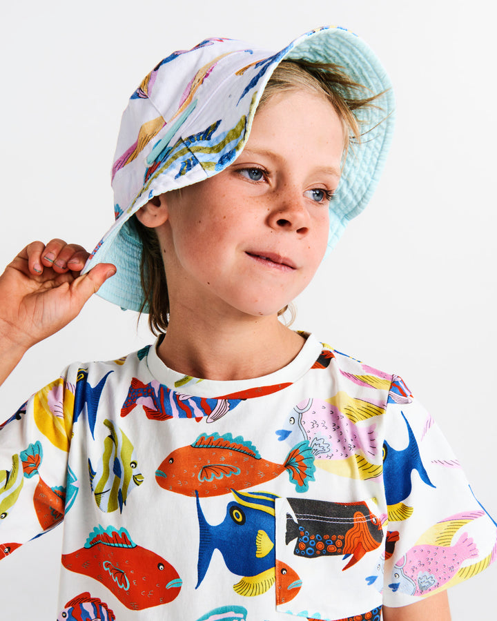 Kip & Co Fishy Business Beach Hat