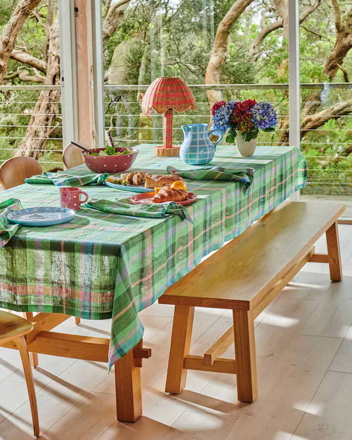 Kip & Co Jewel Of The Nile Tartan Tablecloth