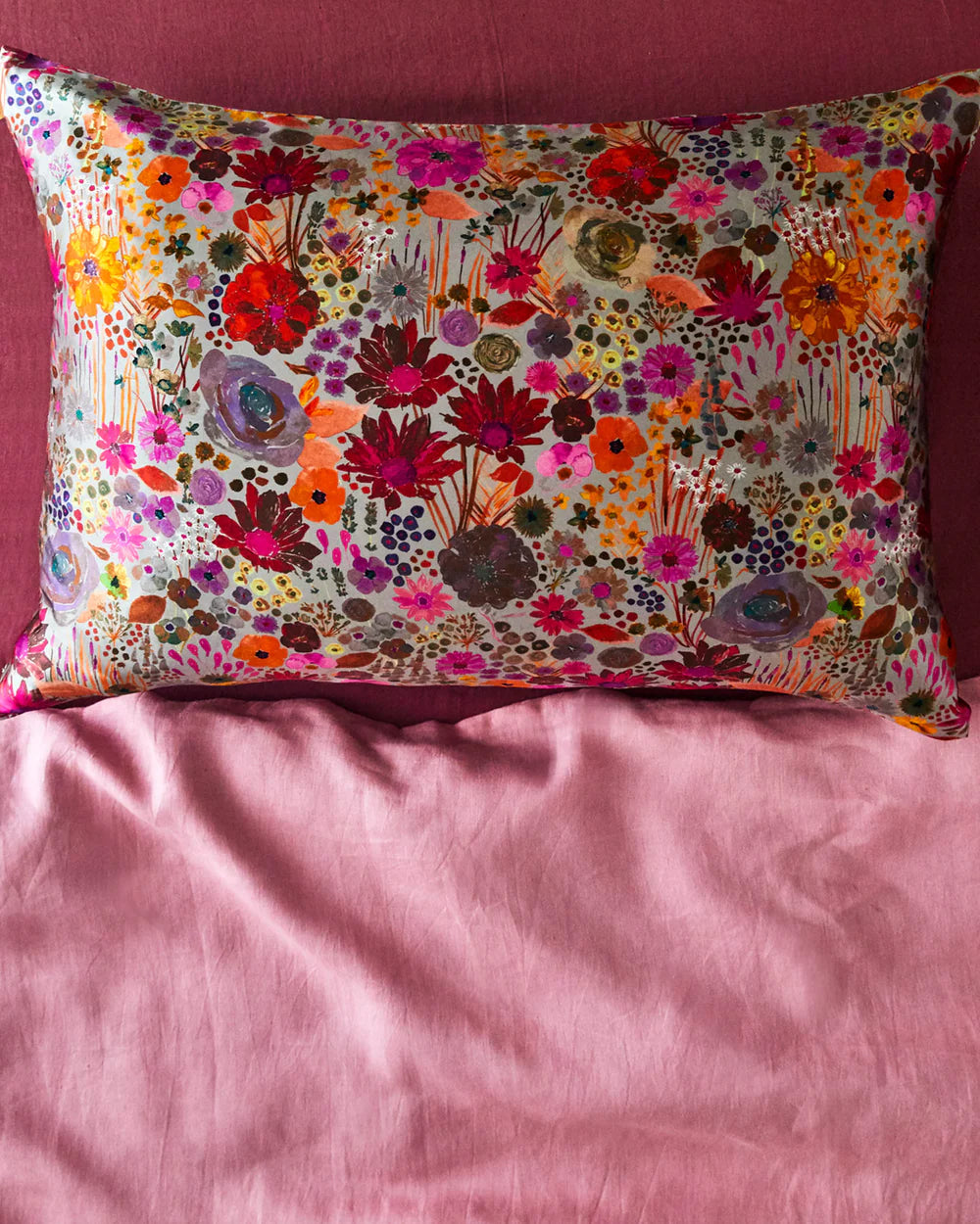 Kip & Co Field Of Dreams Silk Pillowcase