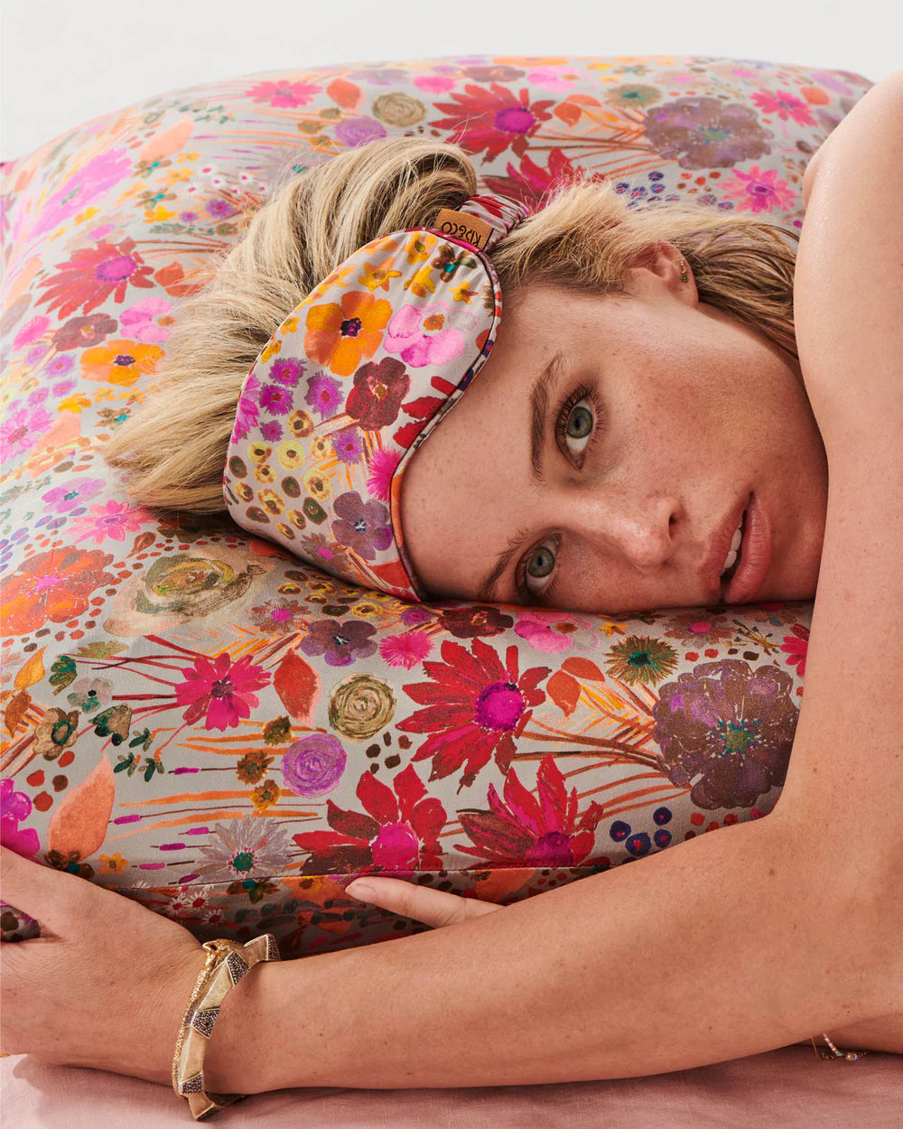 Kip & Co Field Of Dreams Silk Pillowcase