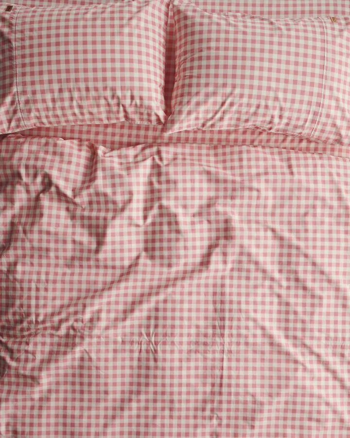 Kip & Co Gingham Candy Organic Cotton Quilt Cover