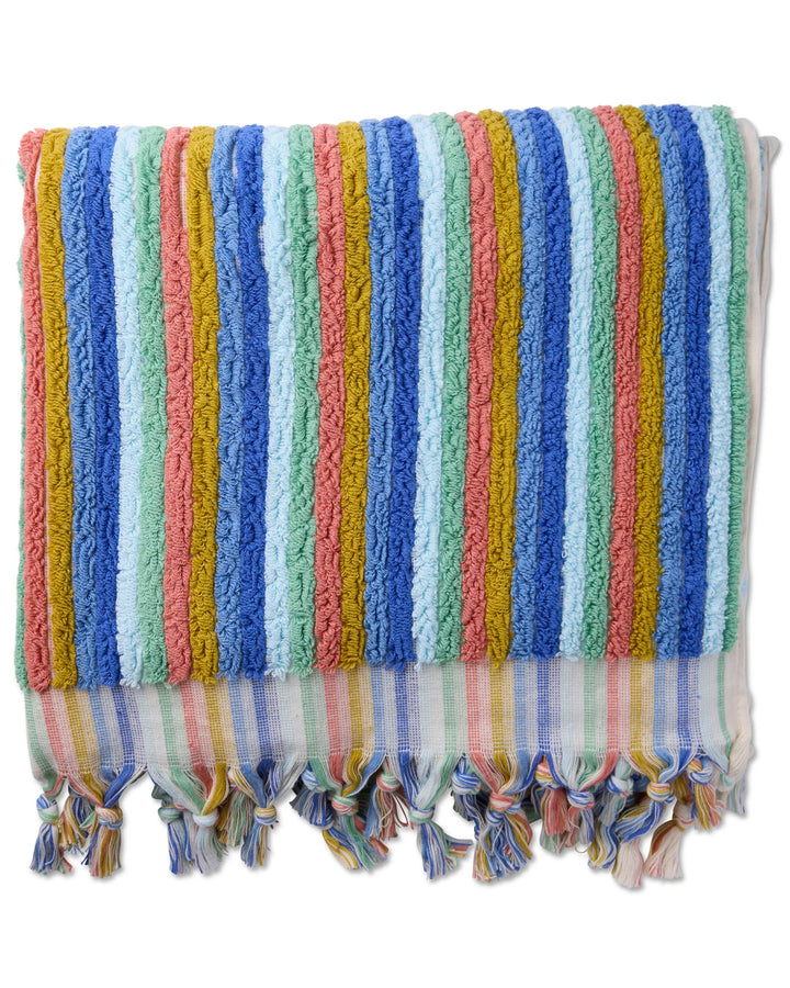 Kip & Co Madeira Stripe Turkish Bath Towel