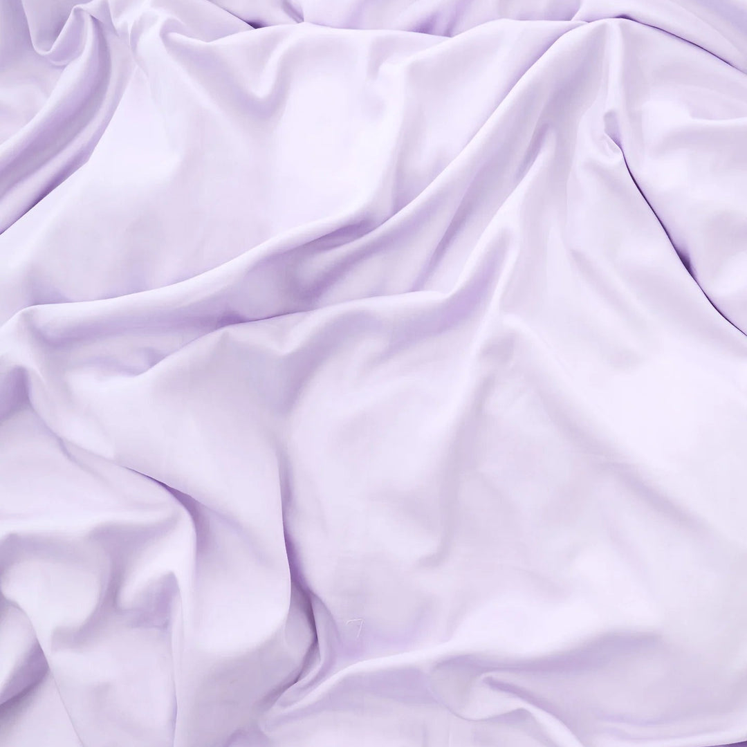 Kip & Co Glow In Lavender Bamboo Cotton Fitted Sheet