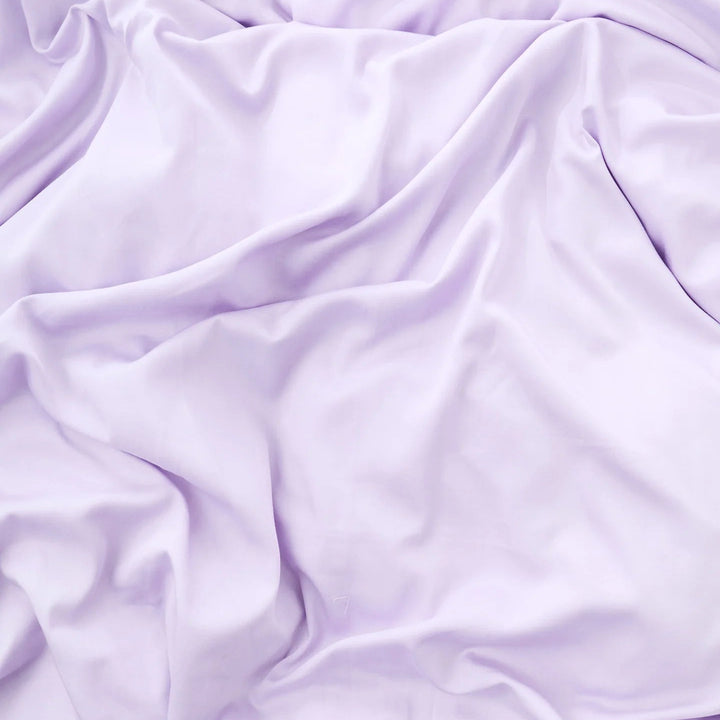 Kip & Co Glow In Lavender Bamboo Cotton Fitted Sheet