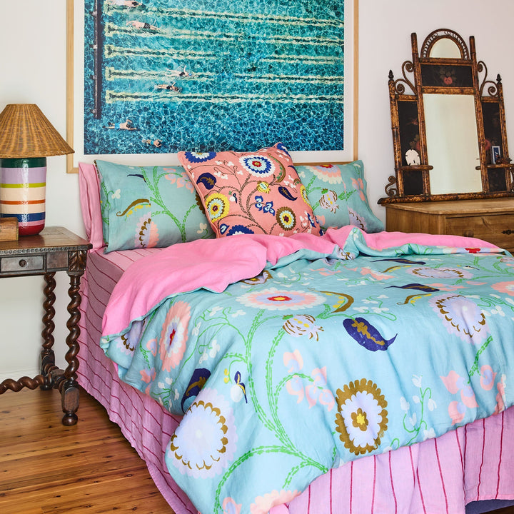 Kip & Co x Anna Spiro Isabelle Linen Quilt Cover