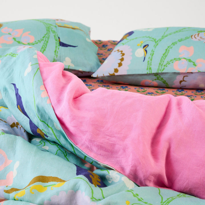 Kip & Co x Anna Spiro Isabelle Linen Quilt Cover