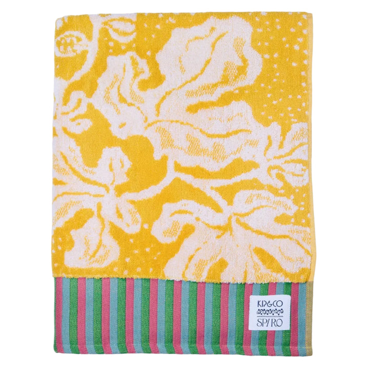Kip & Co x Anna Spiro Elsternwig Fig Terry Bath Towel