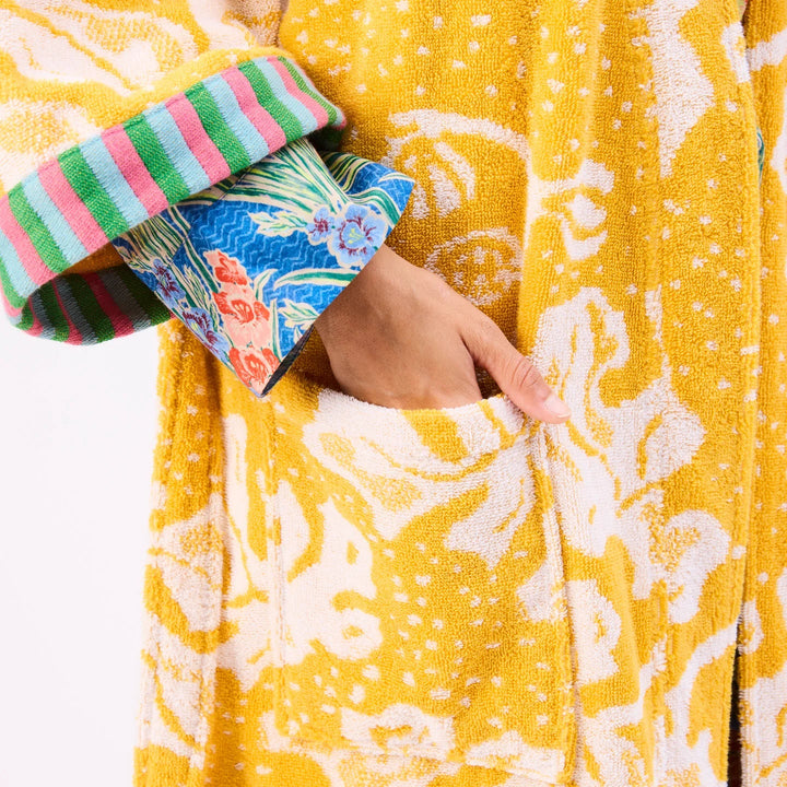 Kip & Co  x Anna Spiro Elsternwig Fig Terry Bath Robe