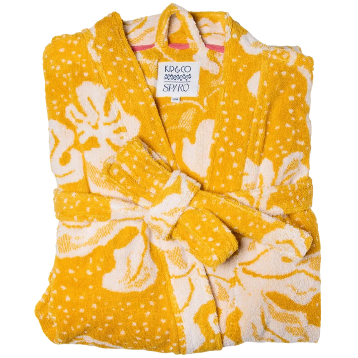 Kip & Co  x Anna Spiro Elsternwig Fig Terry Bath Robe