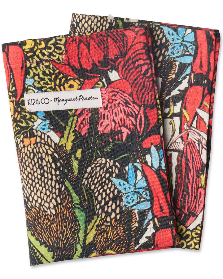 Kip & Co x Margaret Preston Bush Natives 4P Napkin Set
