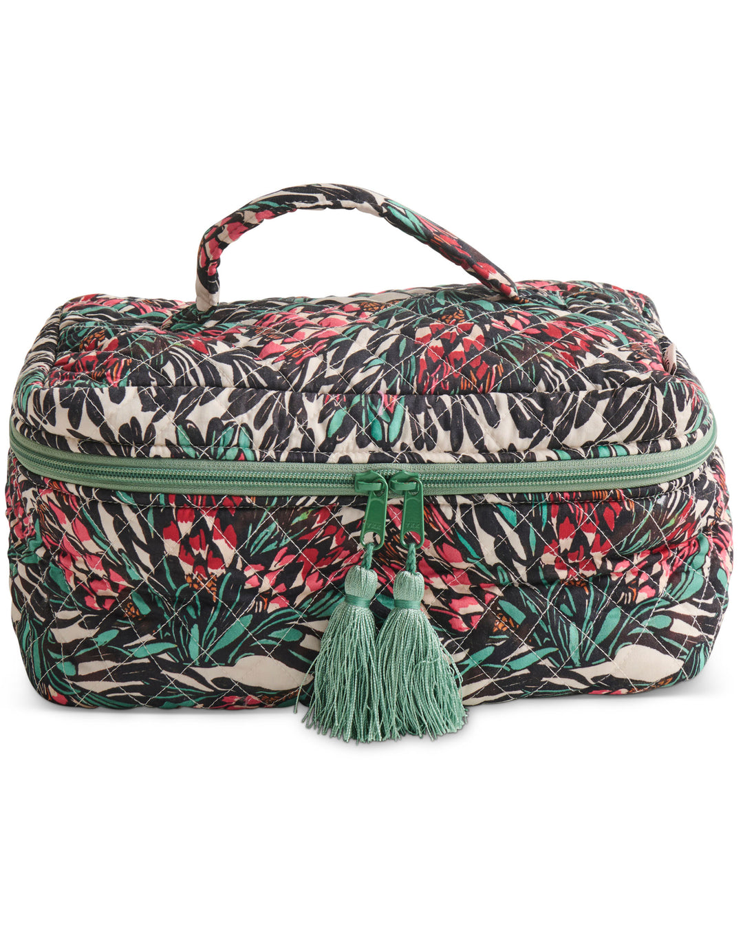 Kip & Co x Margaret Preston Protea Party Quilted Cotton Toiletry Case - Toiletry Bags & Cases