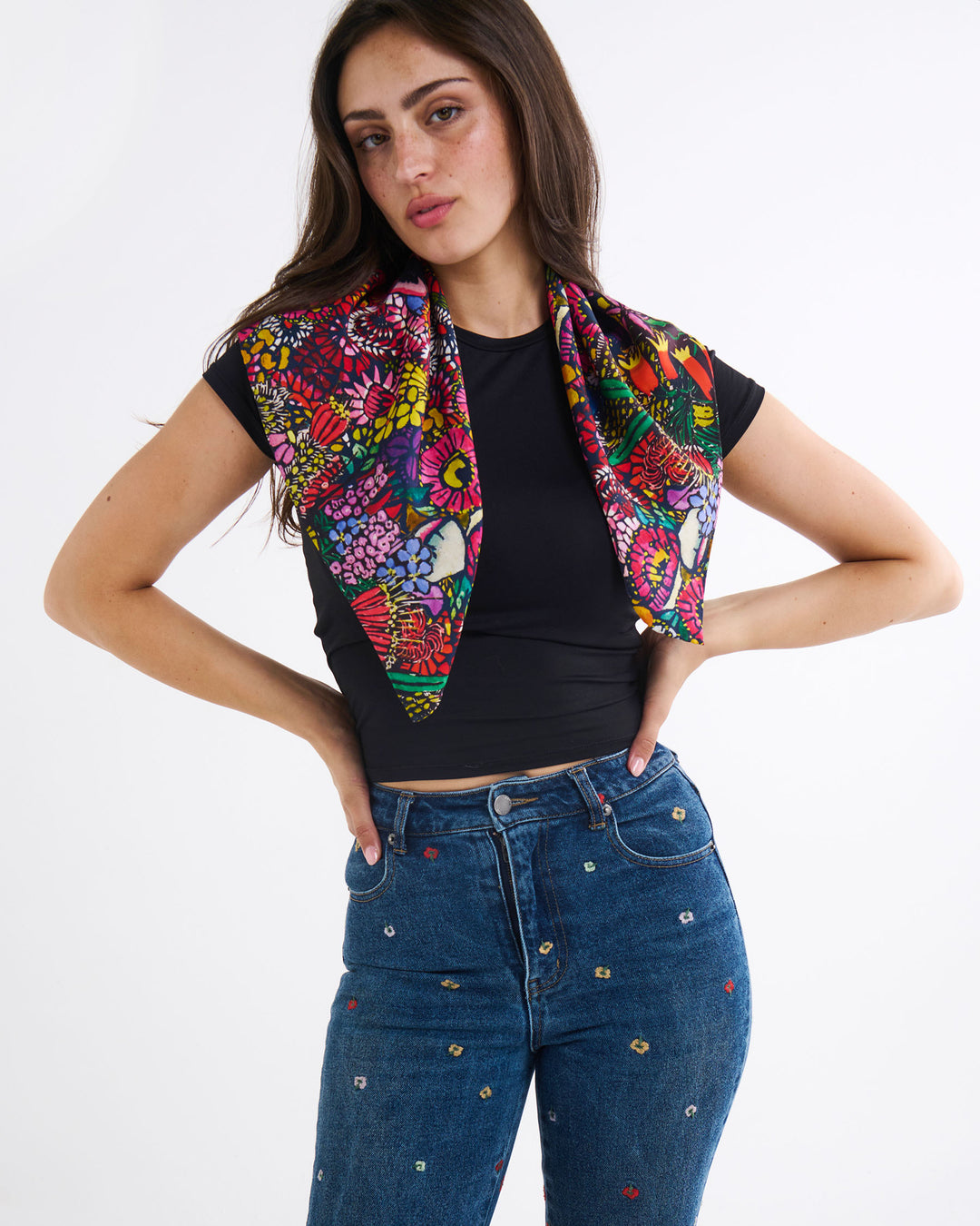Kip & Co x Margaret Preston Paradise Silk Scarf