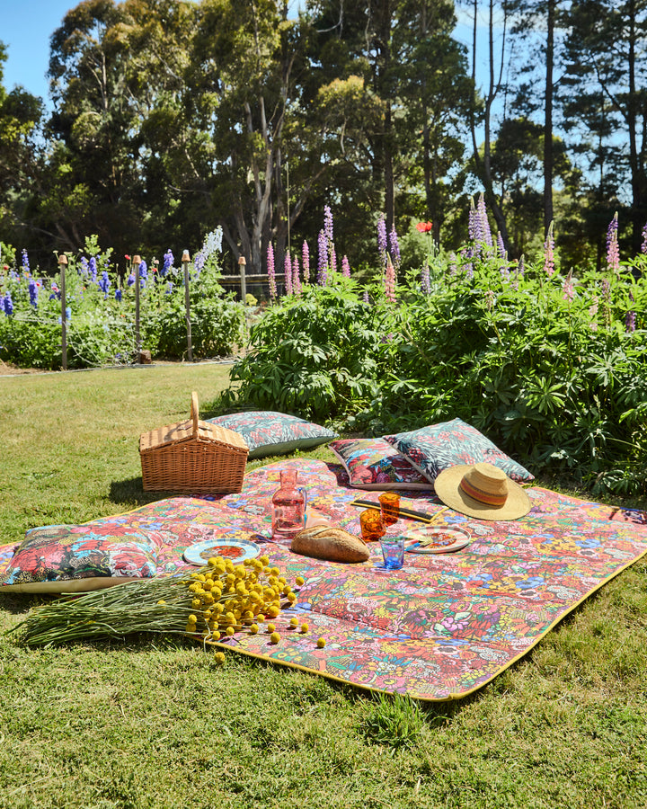 Kip & Co x Margaret Preston Bush Natives Outdoor Cushion