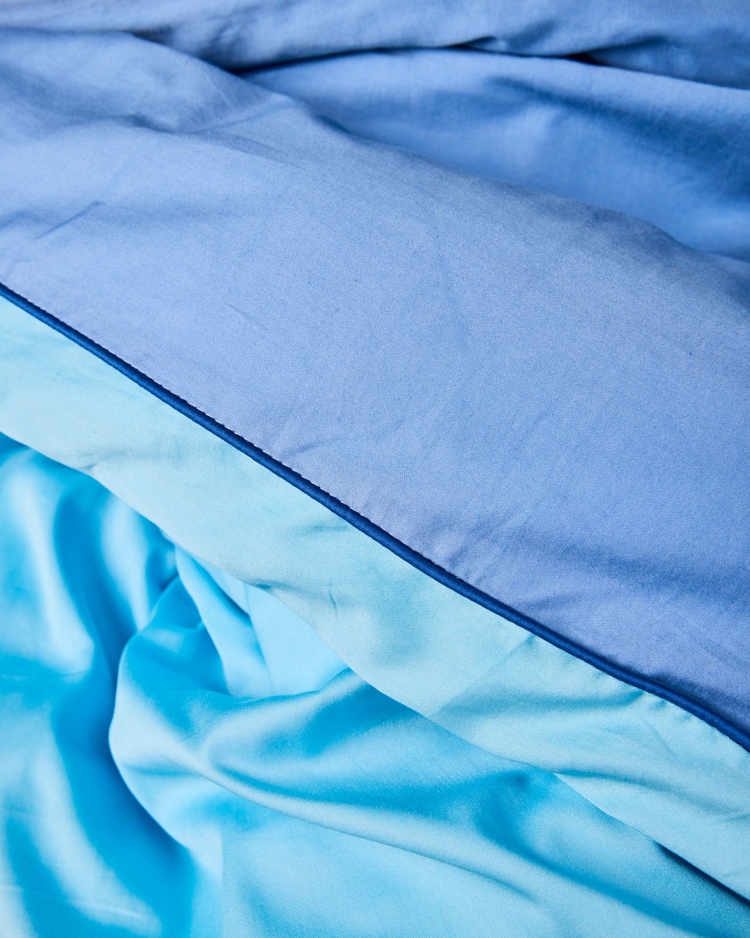 Kip & Co Glow In Blue Bamboo Cotton Quilt Cover