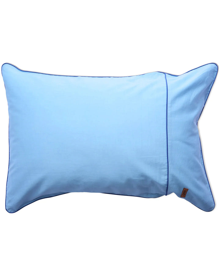 Kip & Co Glow In Blue Bamboo Cotton Pillowcases