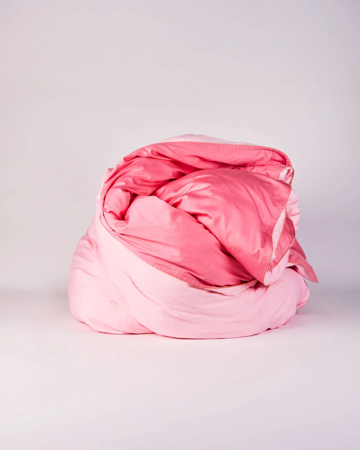 Kip & Co Glow In Pink Bamboo Cotton Quilt Cover
