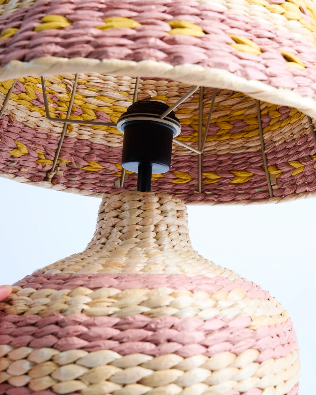 Kip & Co Sunset Delight Rattan Lamp