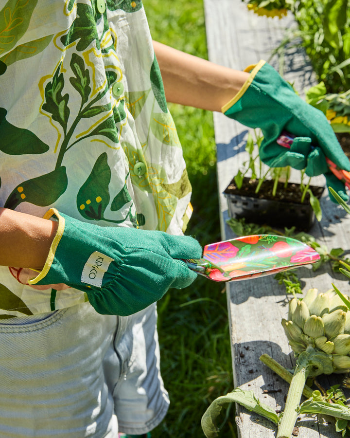 Kip & Co Veggie Soup Garden Tools and Gloves Set