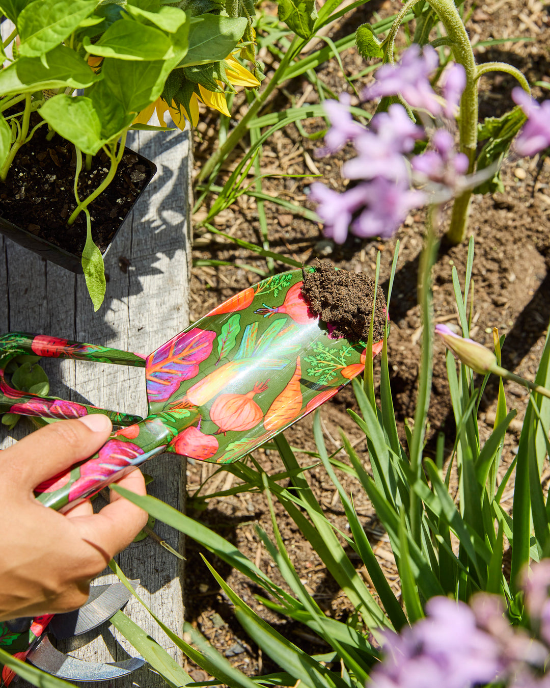 Kip & Co Veggie Soup Garden Tools and Gloves Set