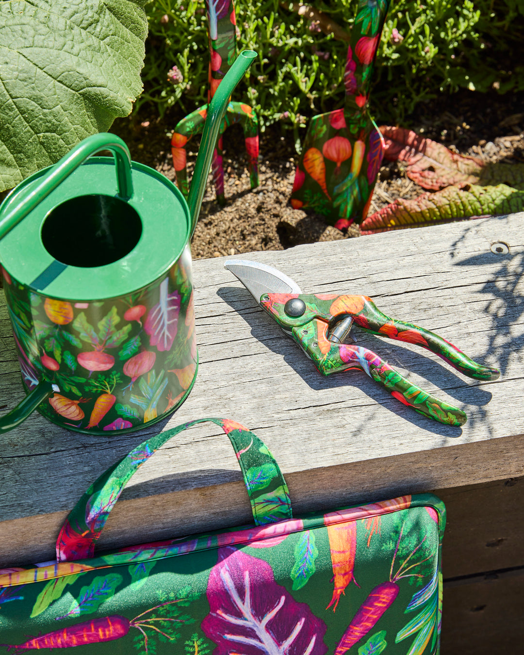 Kip & Co Veggie Soup Garden Tools and Gloves Set