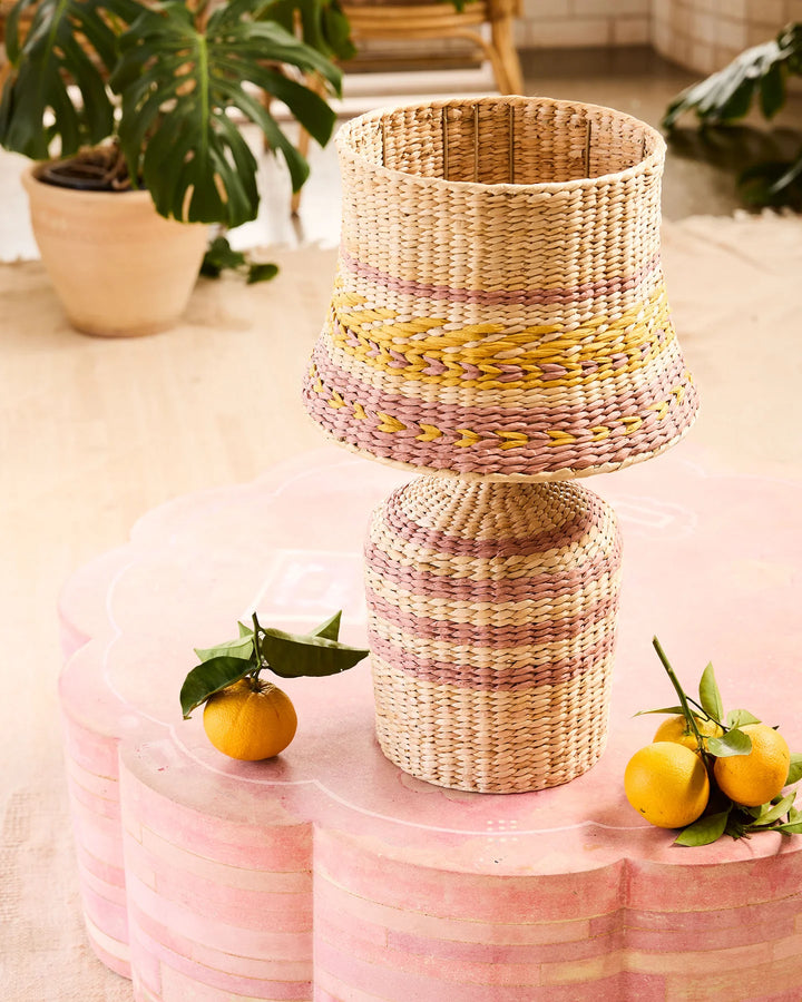Kip & Co Sunset Delight Rattan Lamp