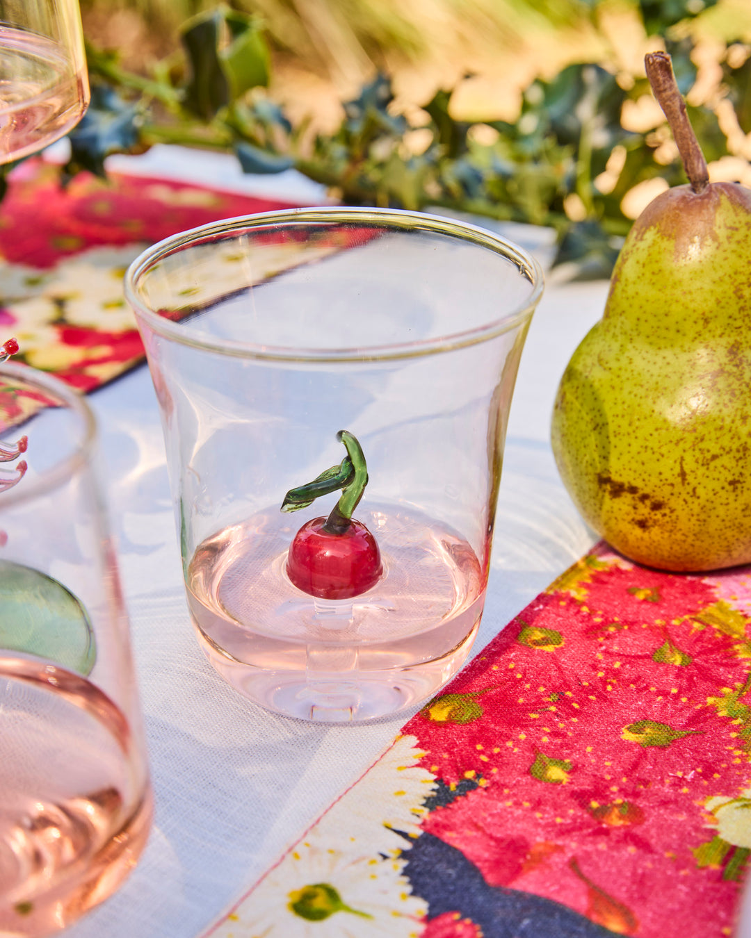 Kip & Co Cherry On Top Carafe & Glass