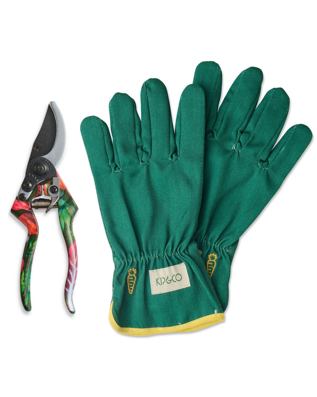 Kip & Co Veggie Soup Garden Secateurs and Gloves Set