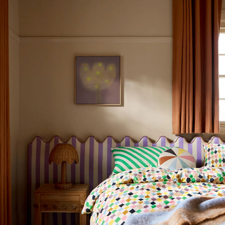 Castle Harlequin Quilt Cover