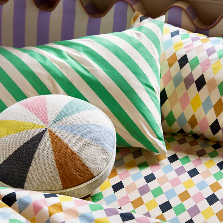 Castle Harlequin Quilt Cover