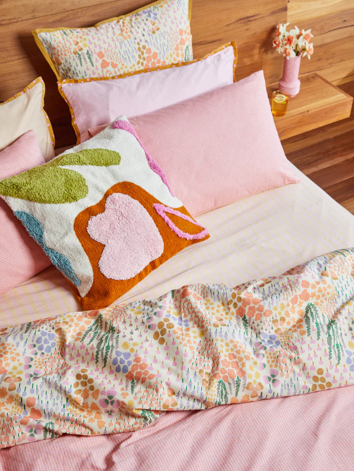 Mosey Me Woven Stripe Standard Pillowcase Set