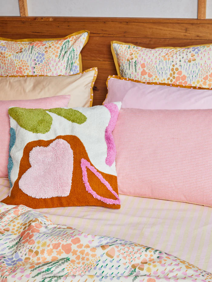 Mosey Me Woven Stripe Standard Pillowcase Set