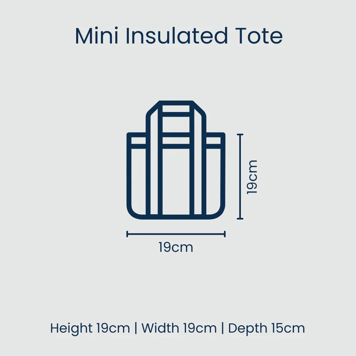 Project Ten Mini Insulated Tote - Rugby Stripe