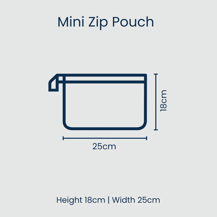 Project Ten Mini Zip Pouch - Leopard