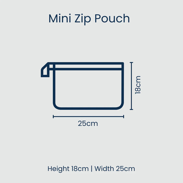Project Ten Clear Zip Pouch Bundle – Red